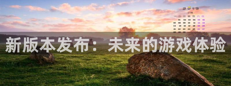 高德娱乐注册服务条款：新版本发布：未来的游戏体验